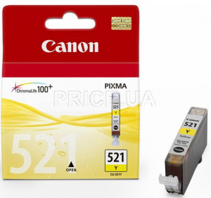 Картридж Canon CLI-521Y