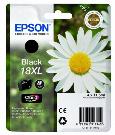 Картридж Epson 18XL (C13T18114010)