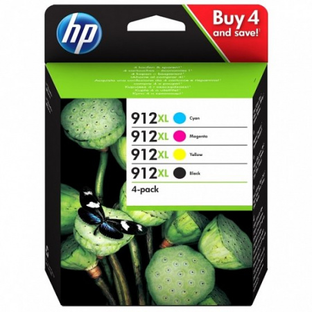 Набор картриджей HP 912XL (3YP34AE)