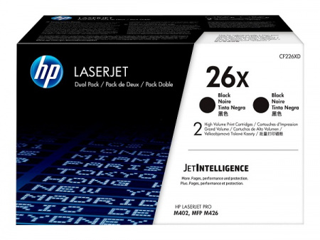 Картридж HP 26X (CF226XD) Dual Pack