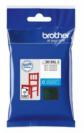Картридж Brother LC-3619XL C