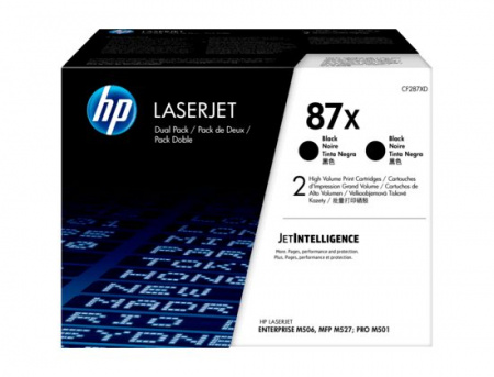 Картридж HP 87X (CF287XF) Dual Pack